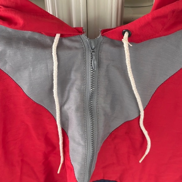 Mens hooded pullover half zip windbreaker - Picture 13 of 16